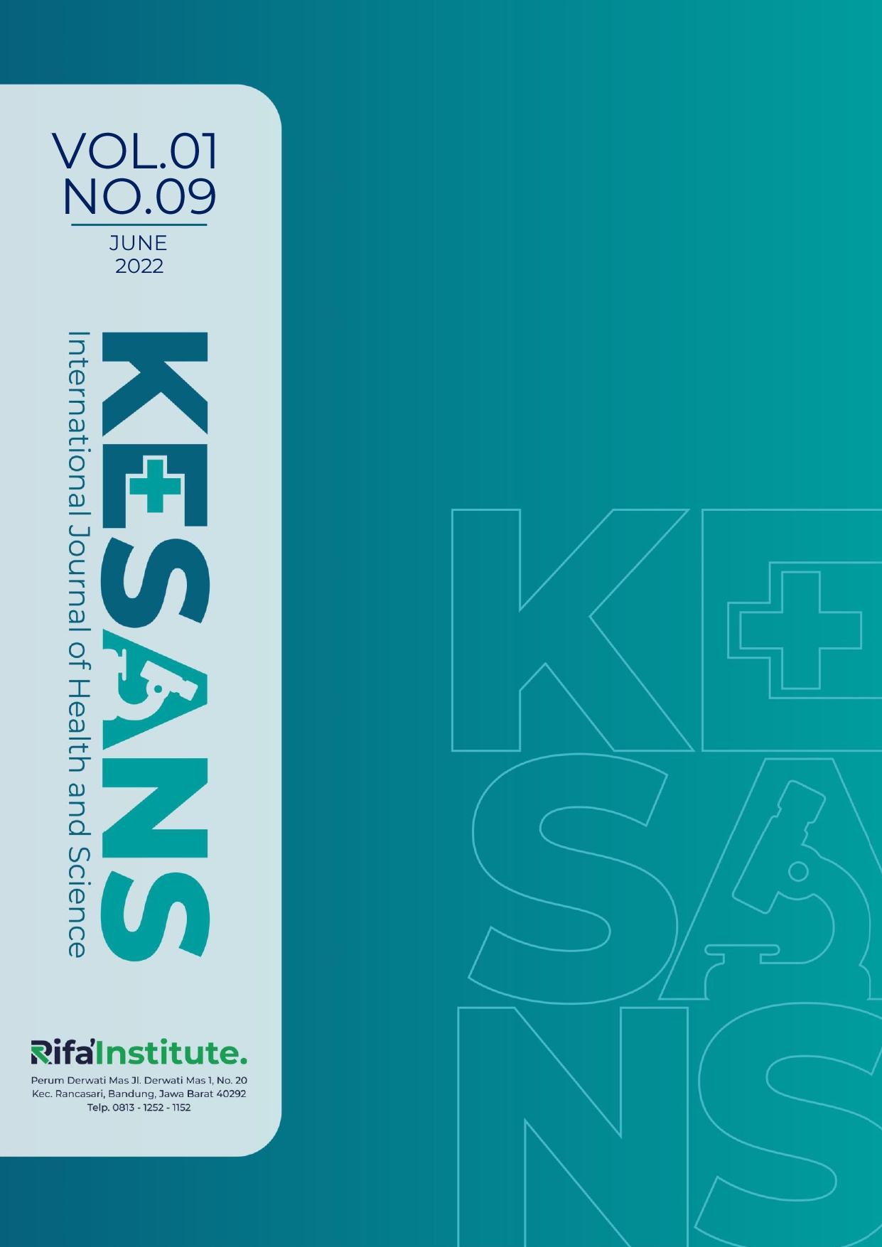 					View Vol. 1 No. 9 (2022): KESANS : International Journal of Health and Science
				